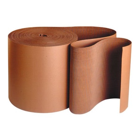 Box Packaging Singleface Corrugated Roll B Flute 4W x 250L Kraft 1 Roll SF04